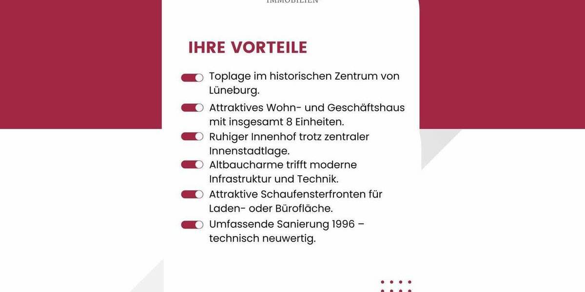 Gewerbeobjekt Lüneburg Altstadt - 2.100.000&euro; | Angebot:25247876