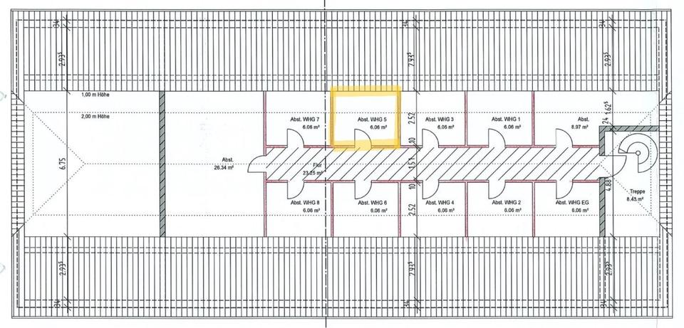 Dachgeschoßwohnung Lindern (Oldenburg) - 1 Zimmer, 28 m&sup2;, 400&euro; | Angebot:25790291