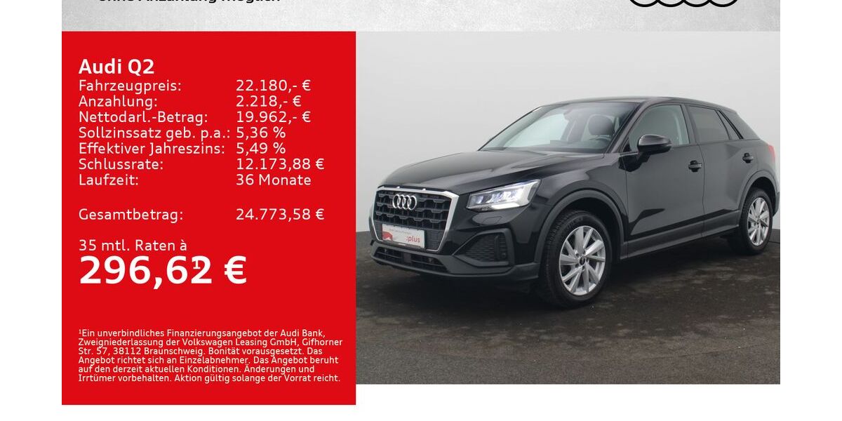 Audi Q2 43.000 km 21.480 &euro; Würzburg 97076
