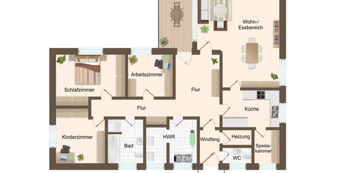 Einfamilienhaus Schiffdorf Sellstedt - 4 Zimmer, 116 m&sup2;, 239.000&euro; | Angebot:26203920