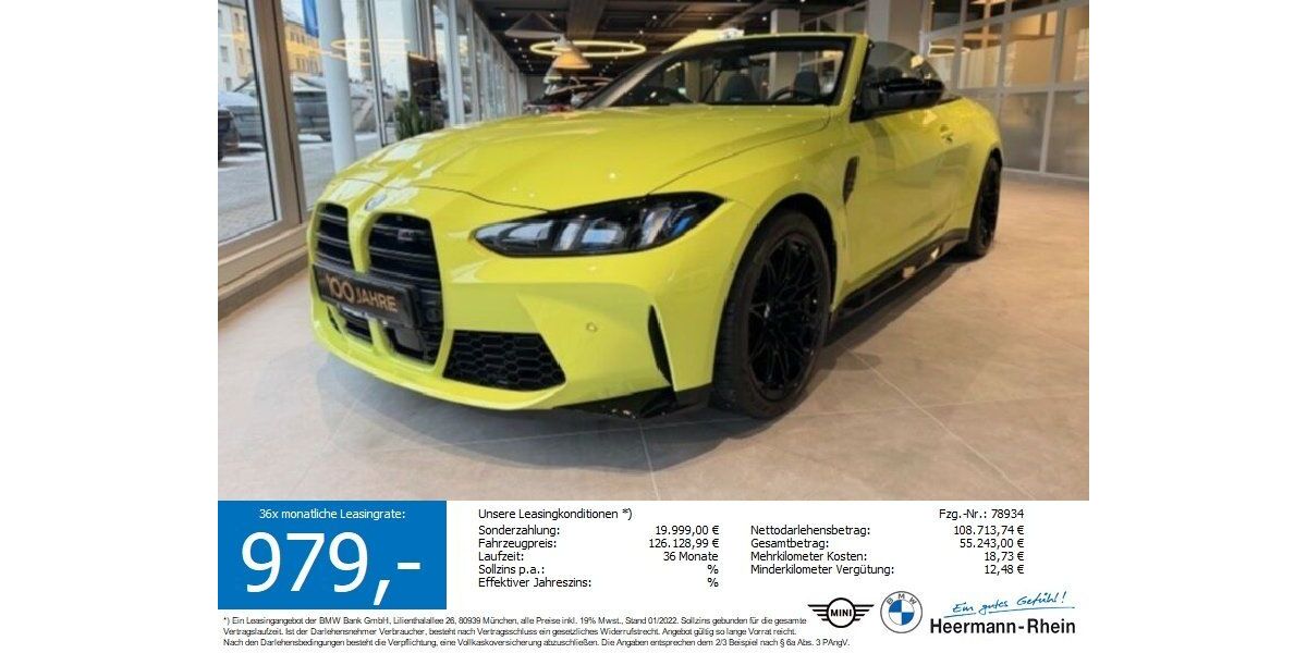 BMW M4 17.990 km 96.499 &euro; Heilbronn 74076