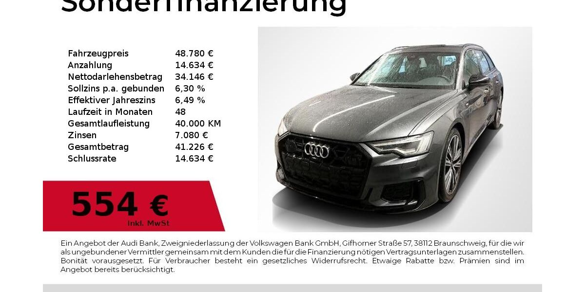 Audi A6 21.800 km 47.980 &euro; Nürnberg 90411