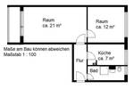 Gepflegte 2-Zimmerwohnung mit Balkon und Dusche...