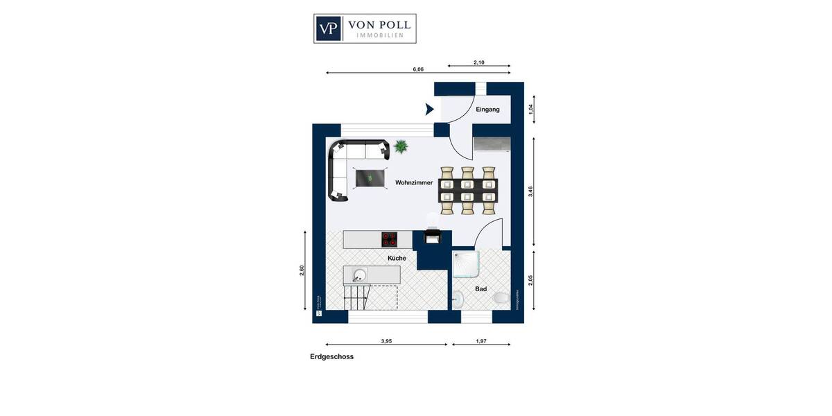 Mehrfamilienhaus, Wohnhaus Wangerland Hooksiel - 3 Zimmer, 80 m&sup2;, 325.000&euro; | Angebot:26797630