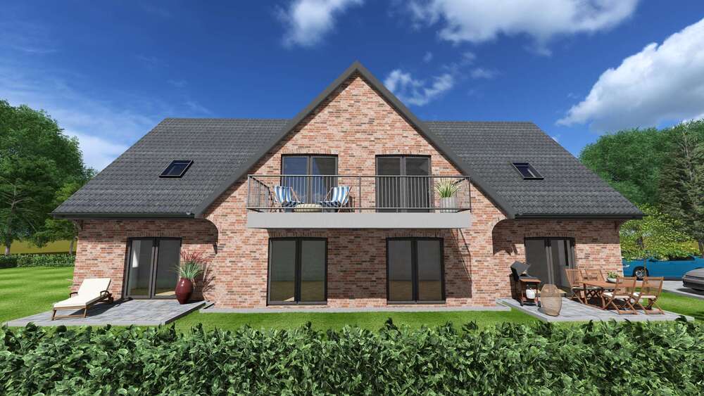 Etagenwohnung Mildstedt - 3 Zimmer, 66 m&sup2;, 264.000&euro; | Angebot:25044647