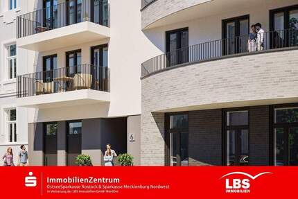 Wohnung Rostock Kröpeliner Tor-Vorstadt - 4 Zimmer, 90 m&sup2;, 495.000&euro; | Angebot:25731138