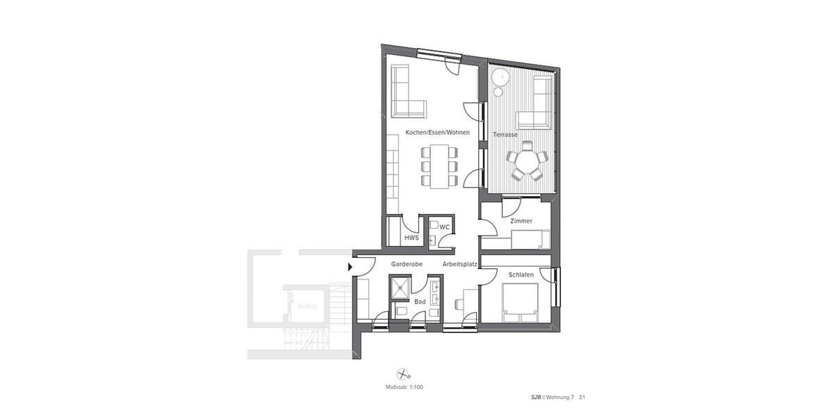Einfamilienhaus Langenau - 3.5 Zimmer, 96 m&sup2;, 1.400&euro; | Angebot:25126332