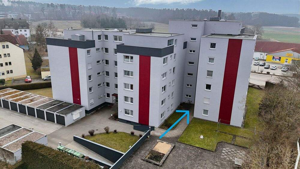!! Attraktive 2-Zimmer-Wohnung mit 69 m² inkl. Einbauküche, Stellplatz und Balkon !! 2 zimmer