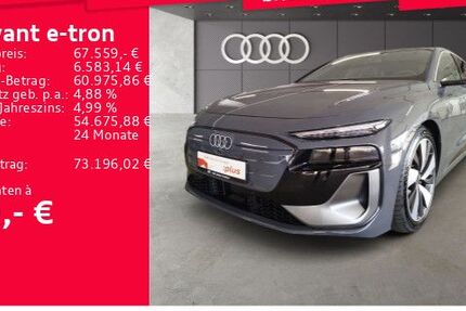 Audi A6 e-tron 8.888 km 66.940 € Frankfurt am Main 60314