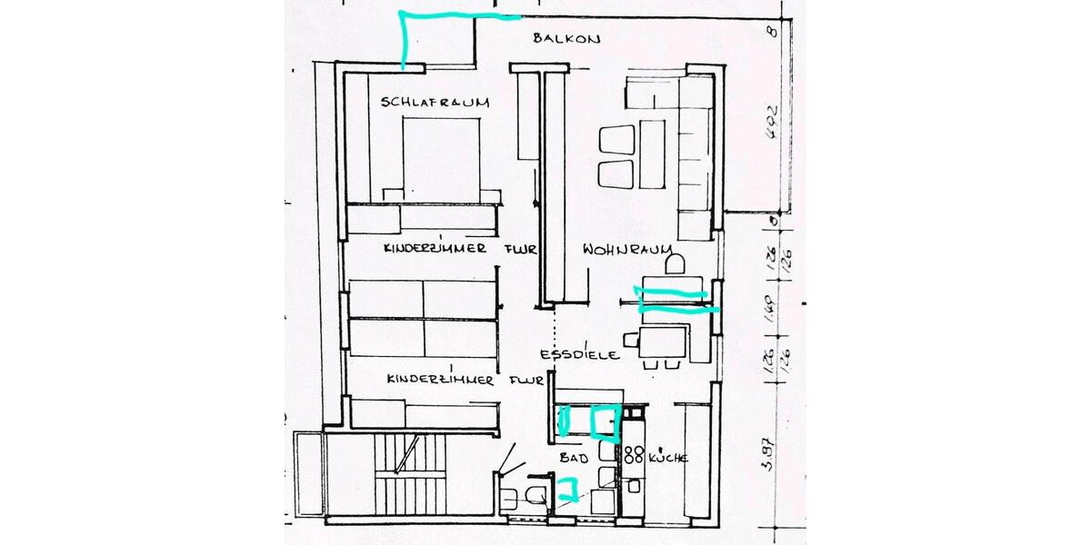 Hochparterre Mühltal - 4.5 Zimmer, 96 m&sup2;, 1.550&euro; | Angebot:26020949