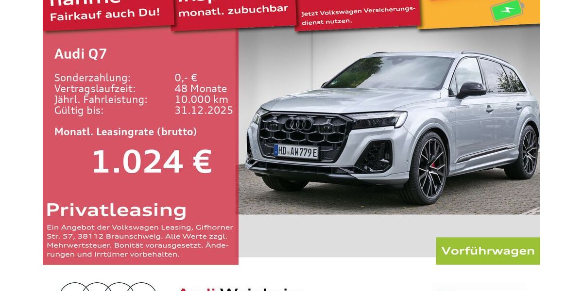 Audi Q7 11.900 km 86.499 € Weinheim 69469
