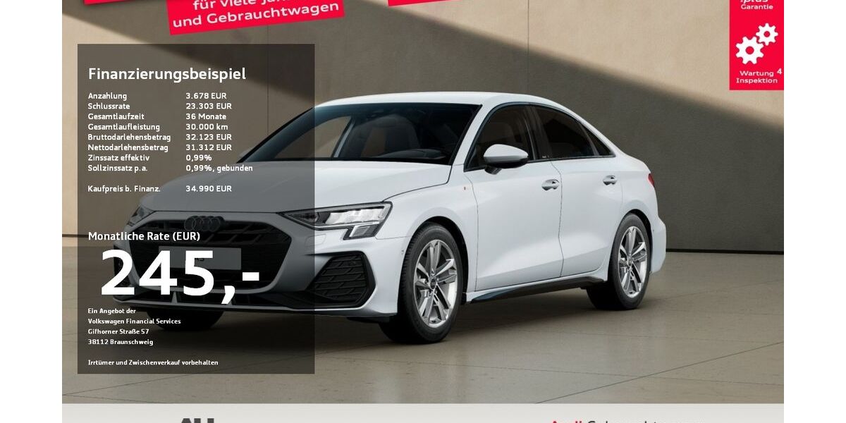 Audi A3 13.859 km 34.780 &euro; Osterode 37520