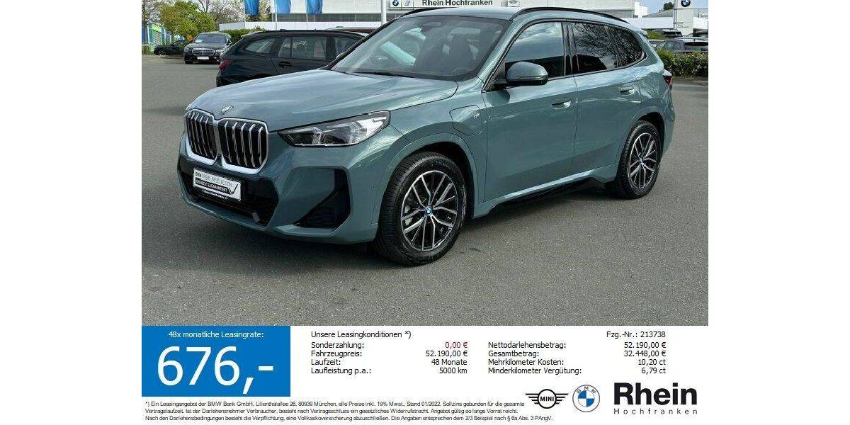 BMW X1 18.500 km 51.430 &euro; Hof 95032