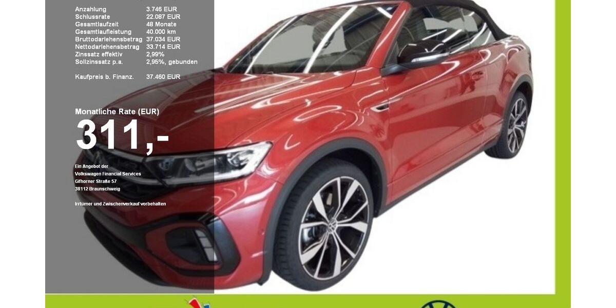 VW T-Roc 3.000 km 36.680 &euro; Mainburg 84048