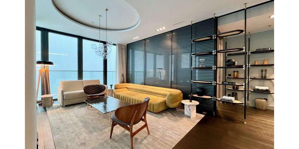 Ganz oben wohnen: Exklusive Designwohnung im 44. Stock des Grand Towers - Erstbezug! 2 zimmer