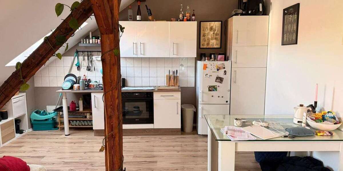 Etagenwohnung Arnstadt - 2 Zimmer, 50 m&sup2;, 510&euro; | Angebot:26422824