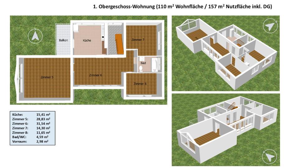 Einfamilienhaus Bad Dürrheim - 10 Zimmer, 247 m&sup2;, 890.000&euro; | Angebot:26481670