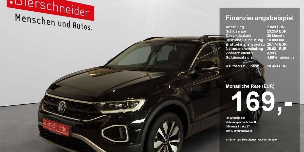 VW T-Roc 22.660 km 27.950 &euro; Regensburg 93055