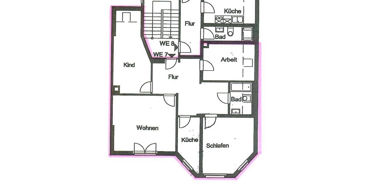 Zimmer Chemnitz Kappel - 4 Zimmer, 83 m&sup2;, 440&euro; | Angebot:25985930