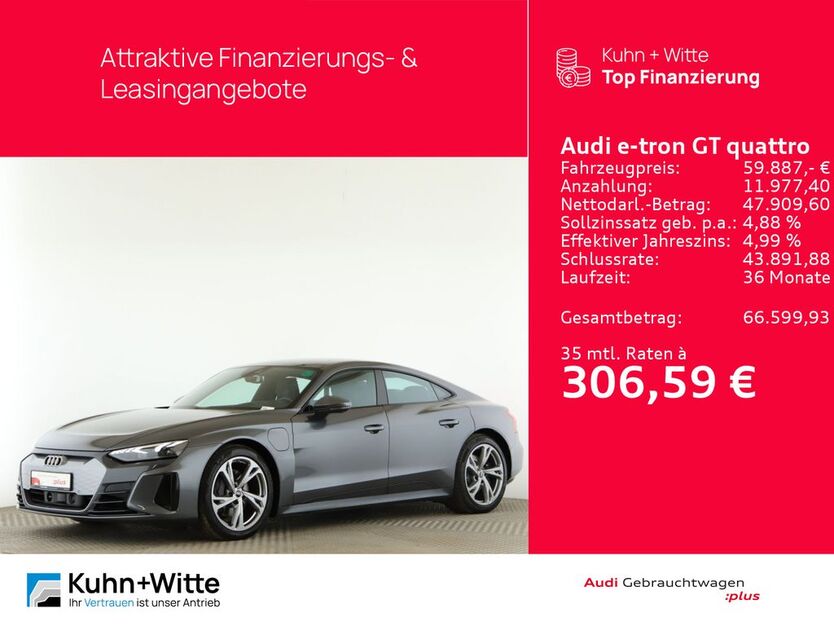 Audi e-tron GT 21.604 km 58.880 € Seevetal 21217