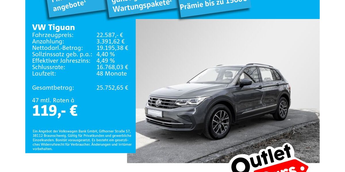 VW Tiguan 140.605 km 21.998 &euro; München 80935