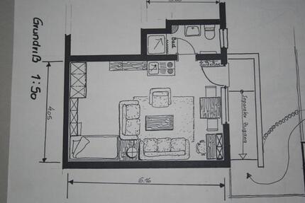 Wohnung Neckarsulm - 1 Zimmer, 30 m&sup2;, 520&euro; | Angebot:25942972