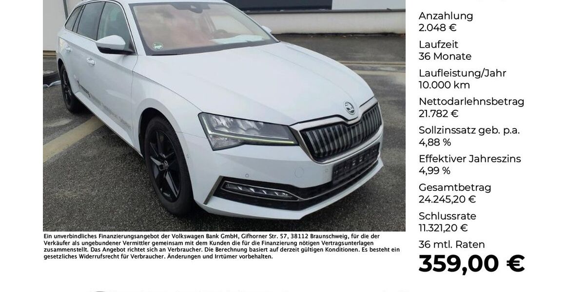 Skoda Superb 80.014 km 23.830 &euro; Ibbenbüren 49477
