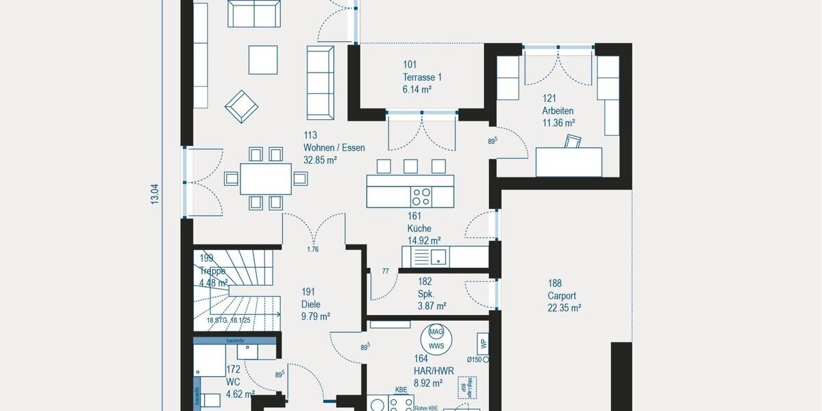 Individuell geplantes Einfamilienhaus in Swisttal - Ihr maßgeschneidertes Zuhause mit dem allkauf Dienstleistungspaket Pro Time für Heimwerker - Einfamilienhaus Swisttal | Angebot:27302117