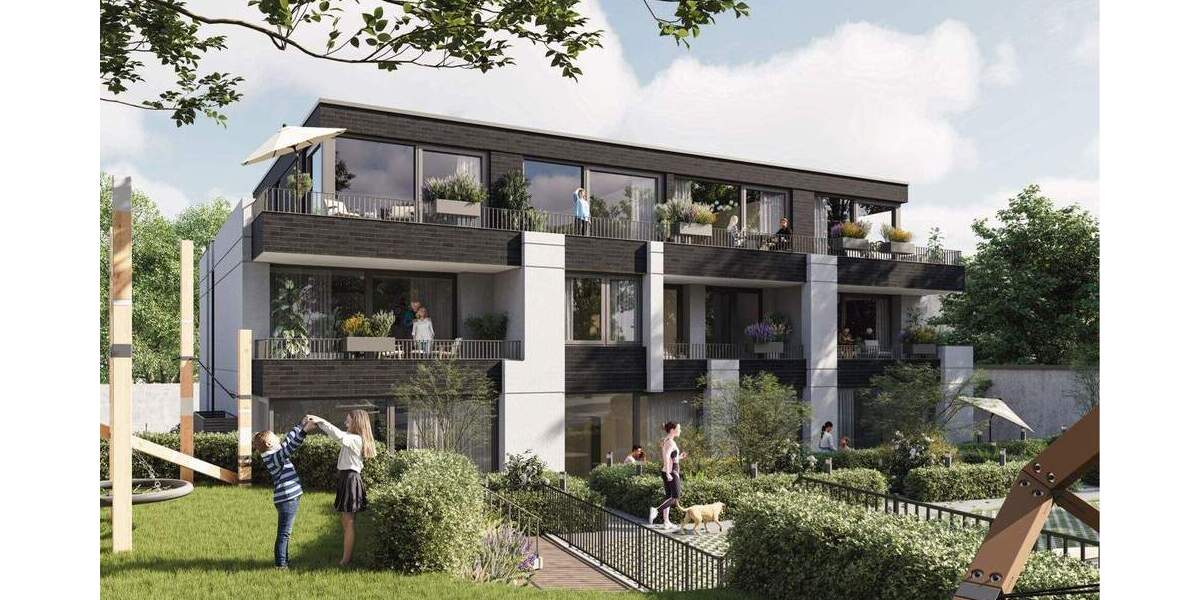 DHi | Neues Bauprojekt von Bentati in Aachen Richterich. Eigentumswohnung EG mit Terrasse. 3 zimmer