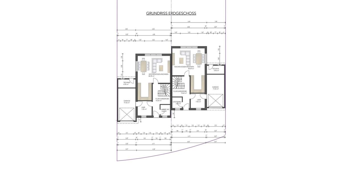 Doppelhaushälfte Osterburken - 4 Zimmer, 127 m&sup2;, 1.650&euro; | Angebot:25519425