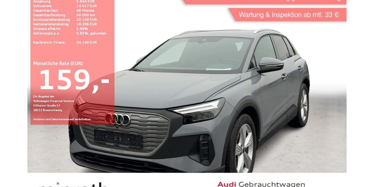 Audi Q4 e-tron 54.474 km 24.140 &euro; Moers-Hülsdonk 47441