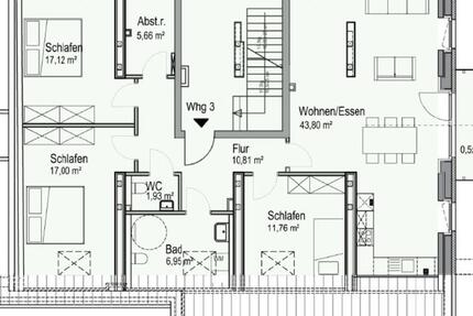 Wohnung Kranenburg - 4 Zimmer, 119 m&sup2;, 1.540&euro; | Angebot:24554752
