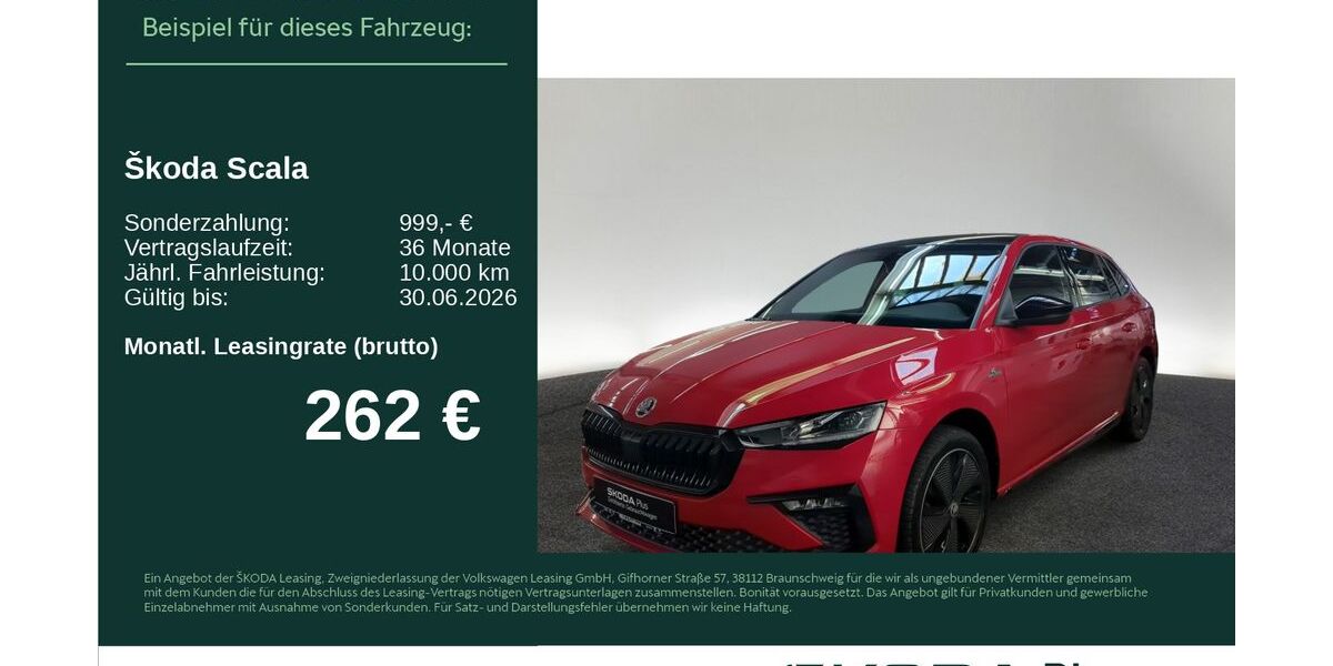 Skoda Scala 26.616 km 26.830 &euro; Neu-Ulm 89231