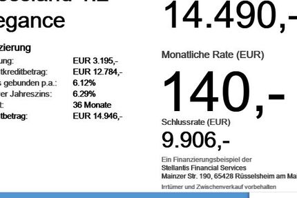 Opel Crossland (X) 29.700 km 14.490 &euro; Augsburg 86159
