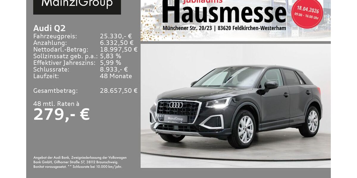 Audi Q2 52.047 km 25.330 &euro; Feldkirchen/Westerham 83620