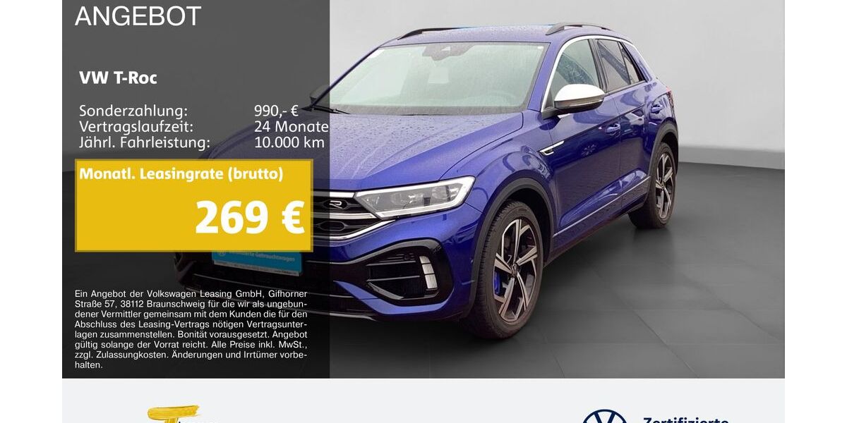 VW T-Roc 17.655 km 34.490 &euro; Marl 45770