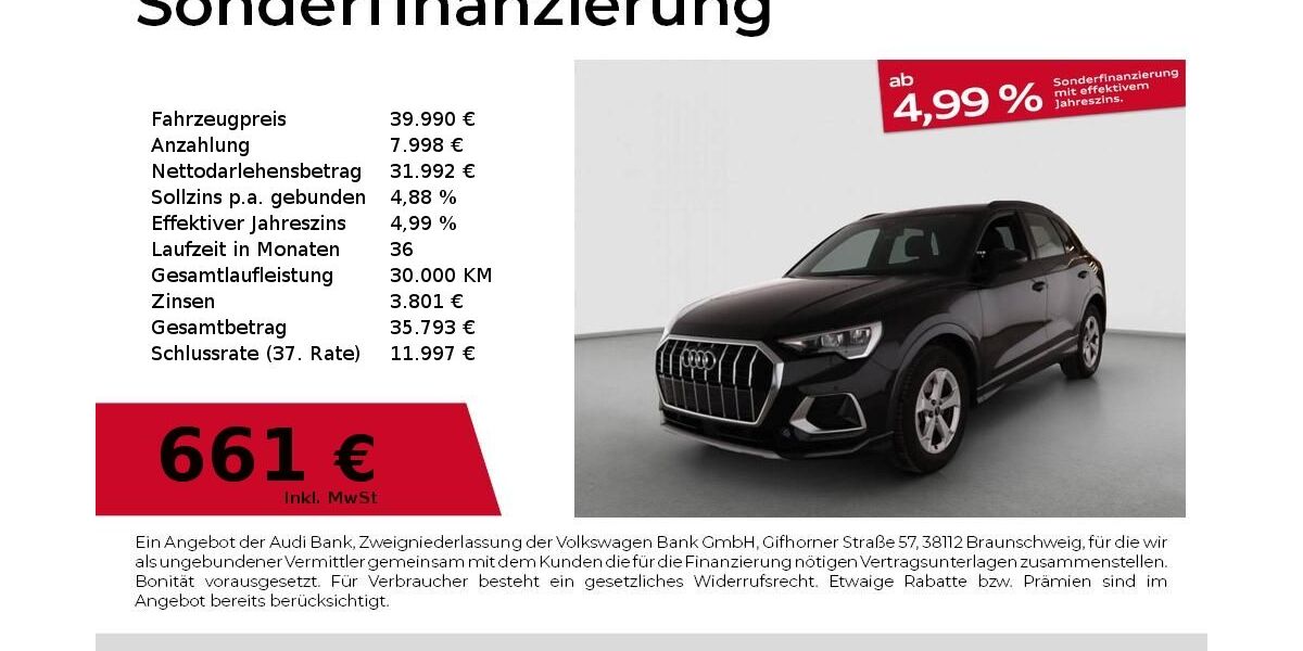 Audi Q3 27.664 km 39.990 &euro; Nürnberg 90441