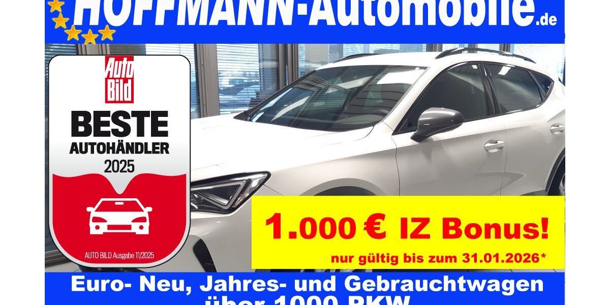 Cupra Formentor 39.693 km 20.800 &euro; Wolfsburg-Heiligendorf 38444