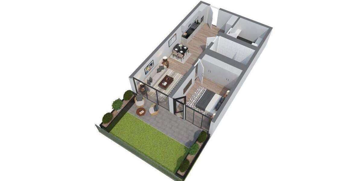 Etagenwohnung Laufenburg (Baden) Laufenburg - 2 Zimmer, 67 m&sup2;, 379.000&euro; | Angebot:26419218