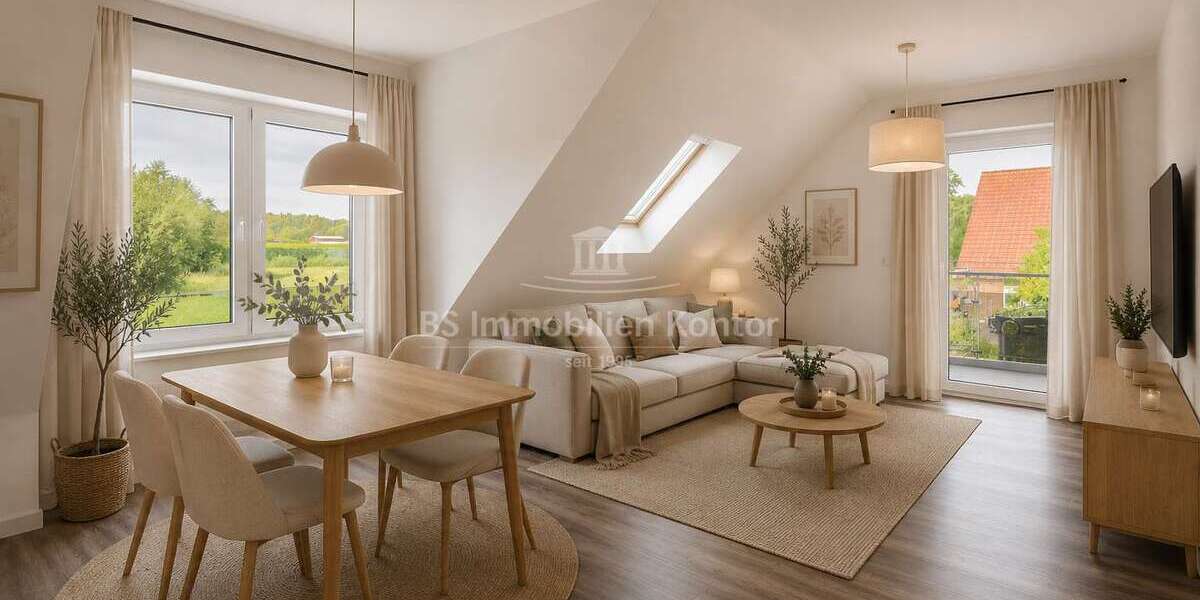 Etagenwohnung Weener - 3 Zimmer, 64 m&sup2;, 226.500&euro; | Angebot:25410916
