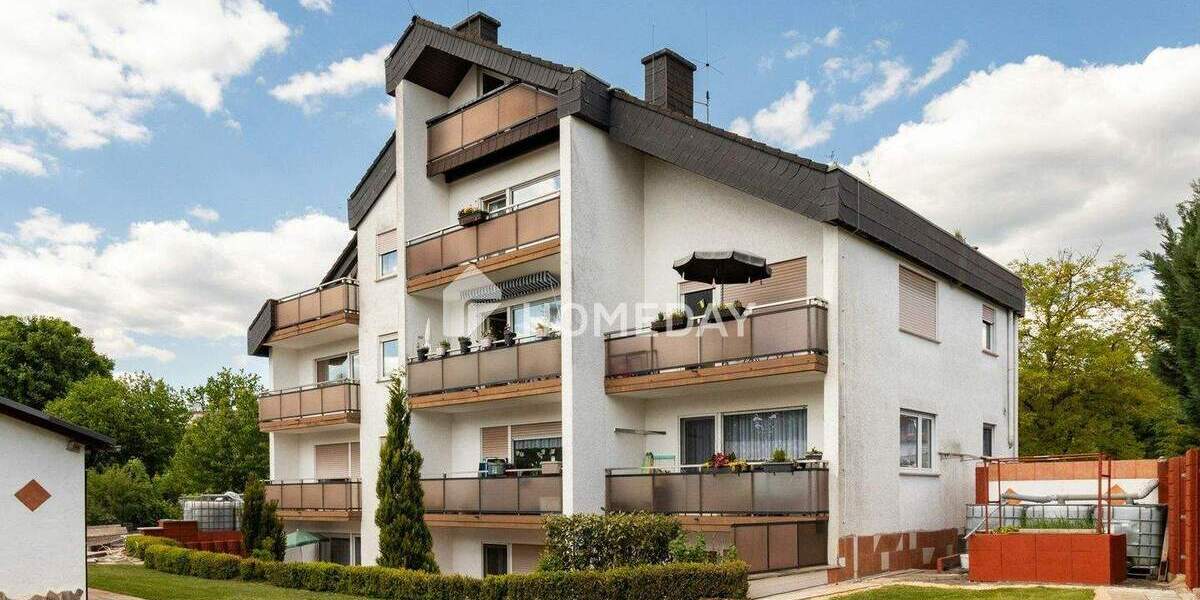 Wohnen und investieren mit Weitblick - gepflegtes Mehrfamilienhaus in Nidda 3 zimmer