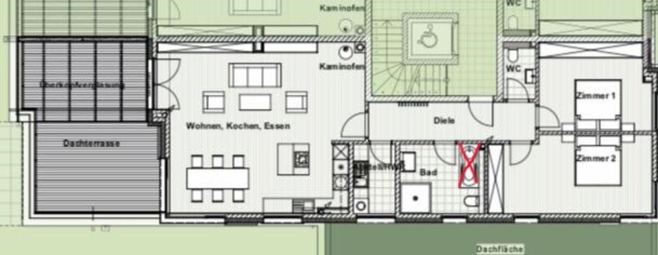 Hochwertige Penthouse-Wohnung in Loxstedt 3 zimmer