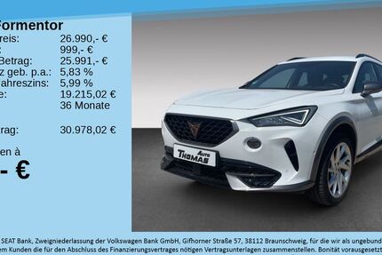 Cupra Formentor 50.450 km 26.990 &euro; Bonn 53227