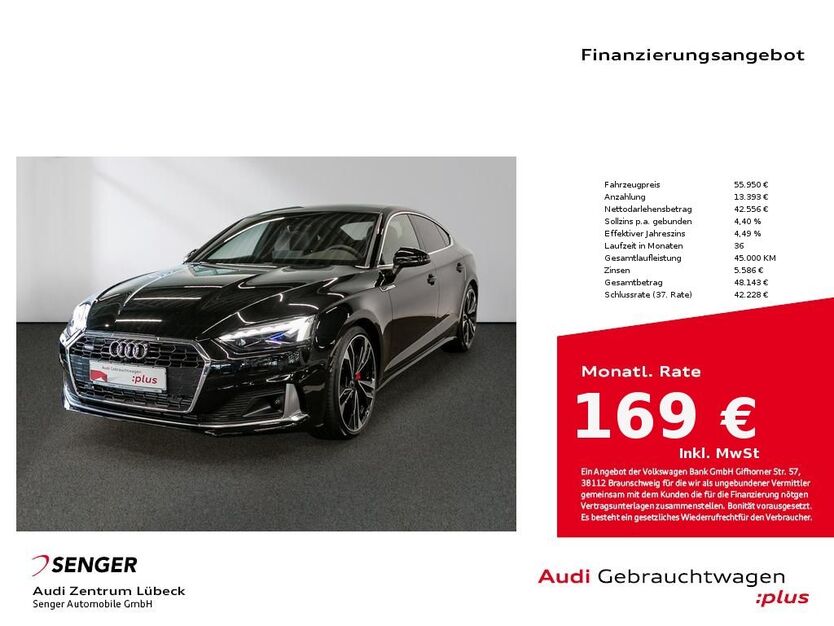 Audi A5 9.000 km 54.950 € Lübeck 23556
