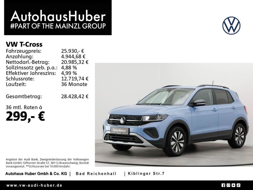 VW T-Cross 24.260 km 24.960 € Bad Reichenhall 83435