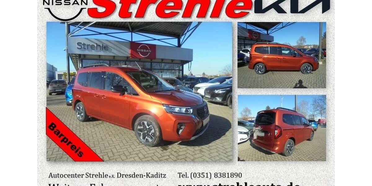 Nissan Townstar 4.500 km 29.750 &euro; Dresden 01139