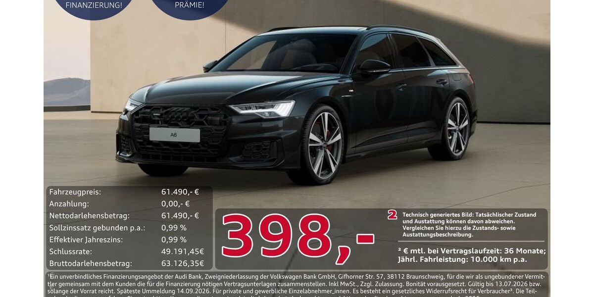 Audi A6 9.216 km 61.490 &euro; Ingolstadt 85057