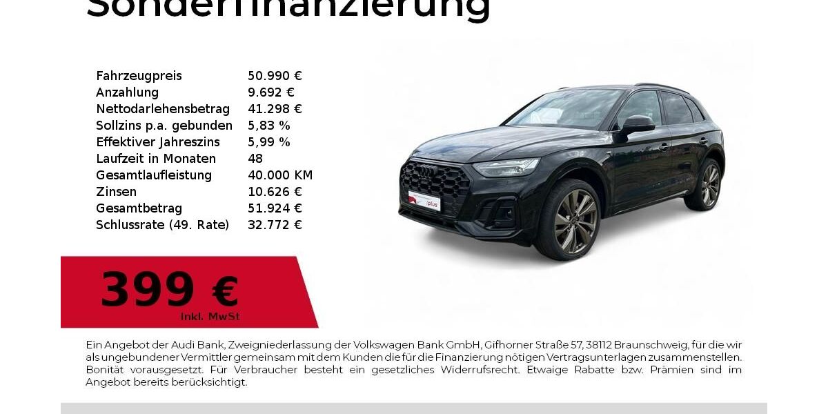 Audi Q5 22.964 km 48.590 &euro; Dessau-Roßlau 06844