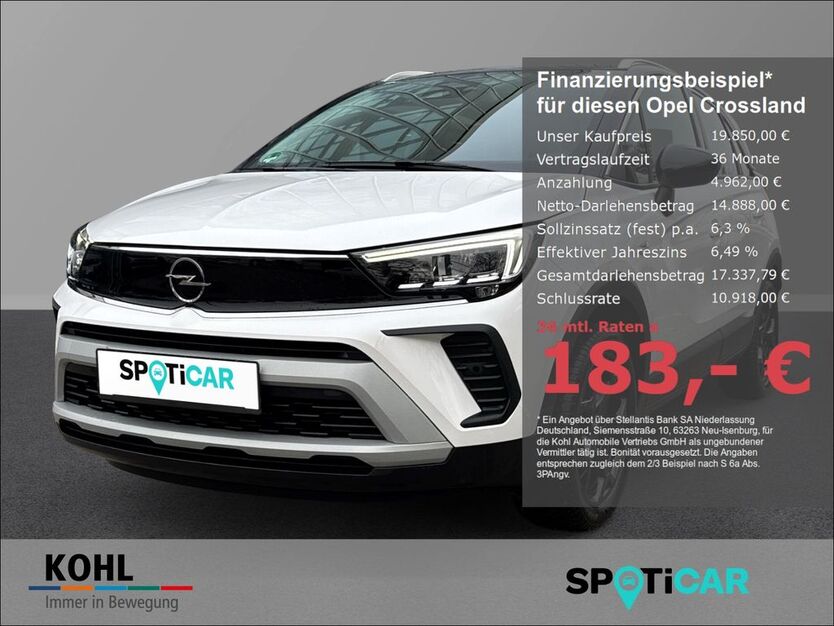 Opel Crossland (X) 19.300 km 19.850 € Aachen 52078