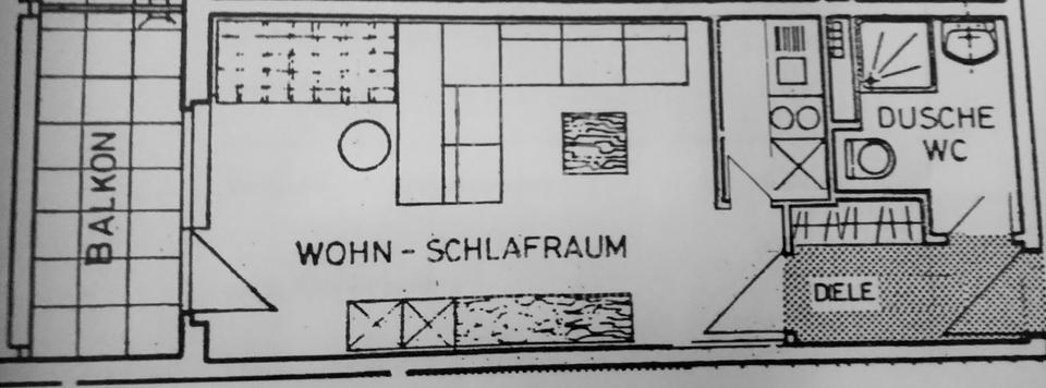Etagenwohnung Siegen - 1 Zimmer, 35 m&sup2;, 99.900&euro; | Angebot:26113199